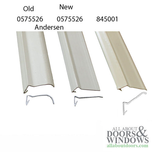 Andersen Frame Side Jamb Weatherstrip 6  - Gray - Andersen Frame Side Jamb Weatherstrip 6  - Gray