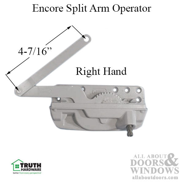 Truth 50.60 Encore Dyad Operator, split arm Right Hand - Truth 50.60 Encore Dyad Operator, split arm Right Hand