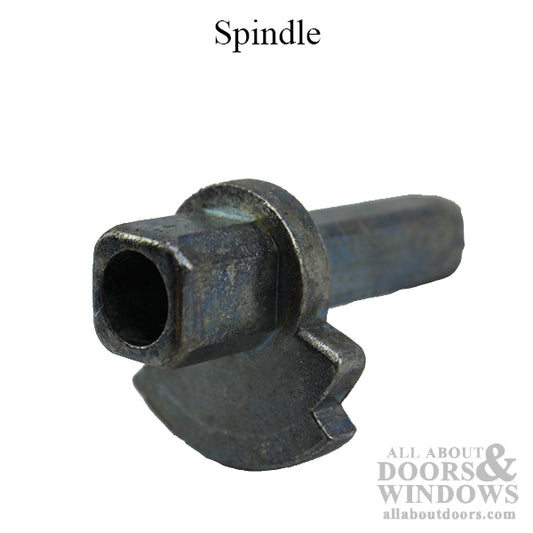 Spindle w/ Cam, Larson Storm Door, 5/16 x 1-5/8 - Zinc