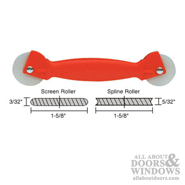Screen Rolling Tool with Nylon Wheel - Screen Rolling Tool with Nylon Wheel