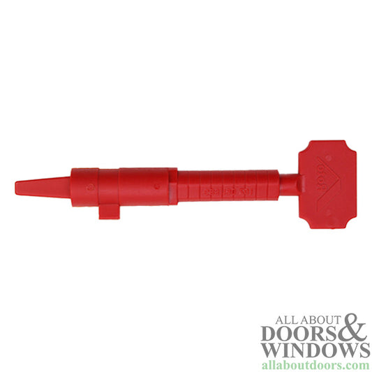 Roto Construction Key Active Door Measure Tool Red