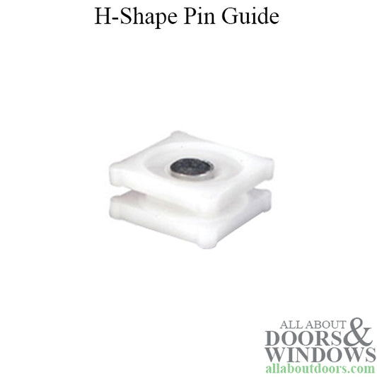 Pin Cap / Guide, H-Shape, Plastic - Choose Quantity