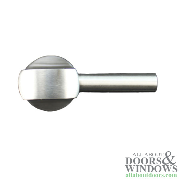 L-Knob only for Hoppe Non-Logo Stainless Steel Cylinder - L-Knob only for Hoppe Non-Logo Stainless Steel Cylinder
