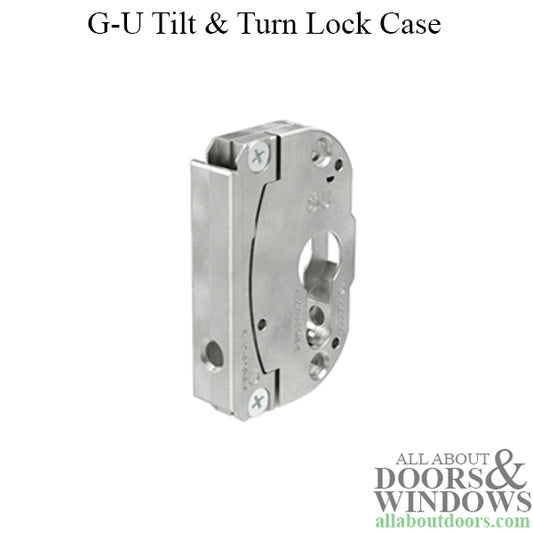 G-U Tilt & Turn Lock Case, 30mm Backset