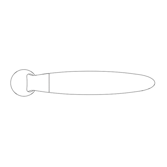 Athinai Non-Handed Lever Handle for Multipoint Lock Handlesets - Resista Brass