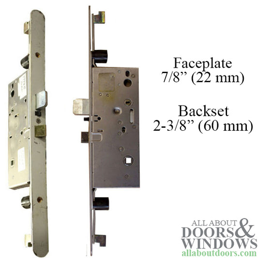 Active Concealed Rod 60/92, 7/8" x 16" Radius Faceplate