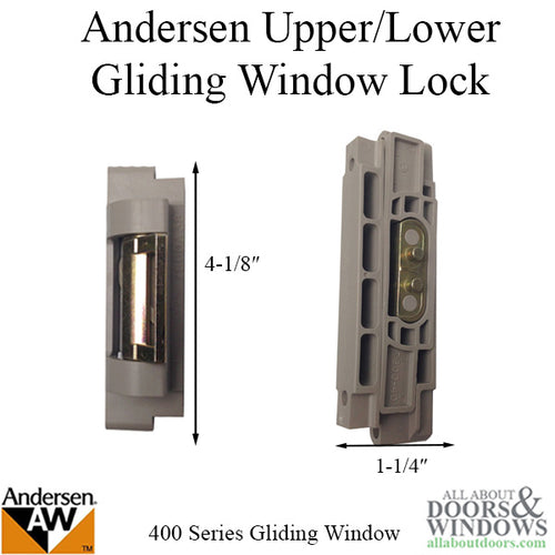 Upper or Lower Lock - Gliding Windows - Upper or Lower Lock - Gliding Windows