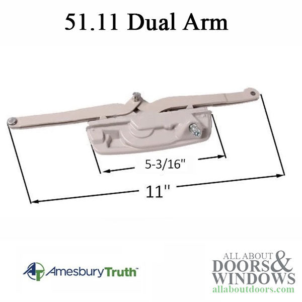 Truth Encore 51.11 Dual Arm Awning Operator, Low Profile - Truth Encore 51.11 Dual Arm Awning Operator, Low Profile