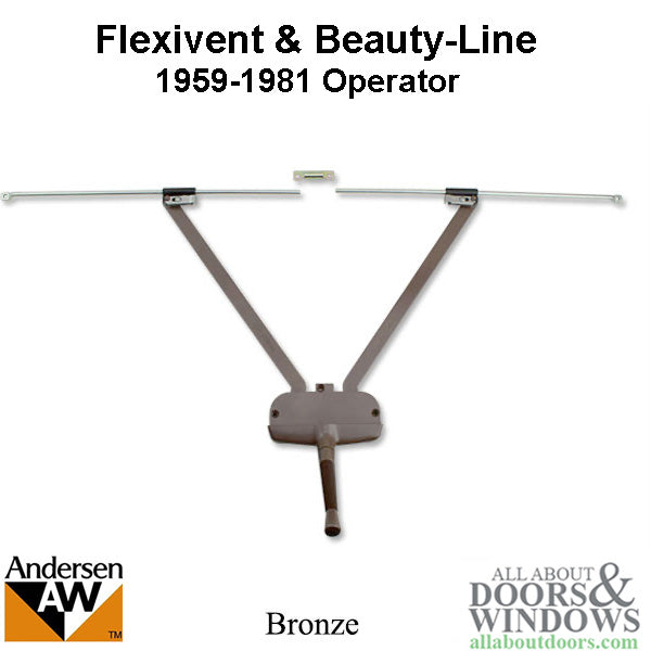 Andersen Awning Operator, Flexivent, Beauty-Line 12-3/8