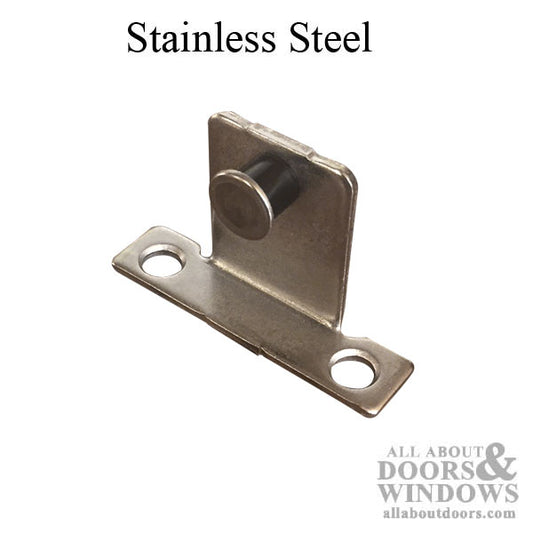 Keeper, Multipoint lock strike for Marvin casement windows - Stainless Steel