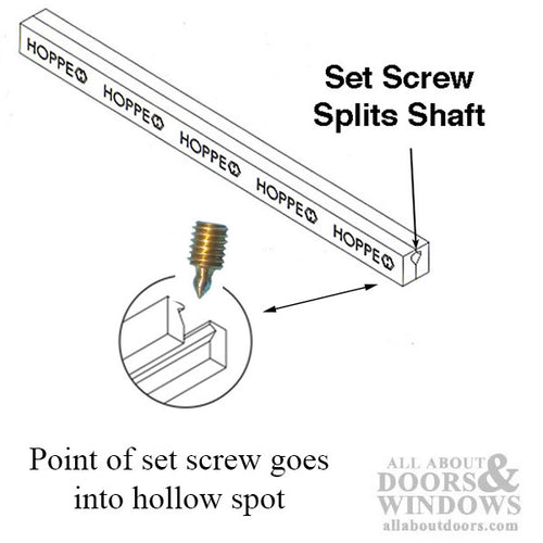 Spindle, 120mm for HLS 9000, 1-3/4