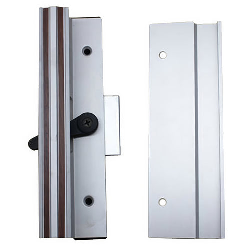 Handle Set for Sliding Patio Door with Extruded Inside Pull 4-15/16 Inch Hole Center - Handle Set for Sliding Patio Door with Extruded Inside Pull 4-15/16 Inch Hole Center