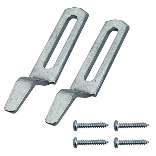 Adjustable 1-1/4 Inch Steel Latch Strike for Sliding Screen Door