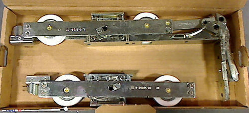 GU Ferco Sliding Door Roller Pair Front and Rear Sliding Door Runners with Rollers - GU Ferco Sliding Door Roller Pair Front and Rear Sliding Door Runners with Rollers