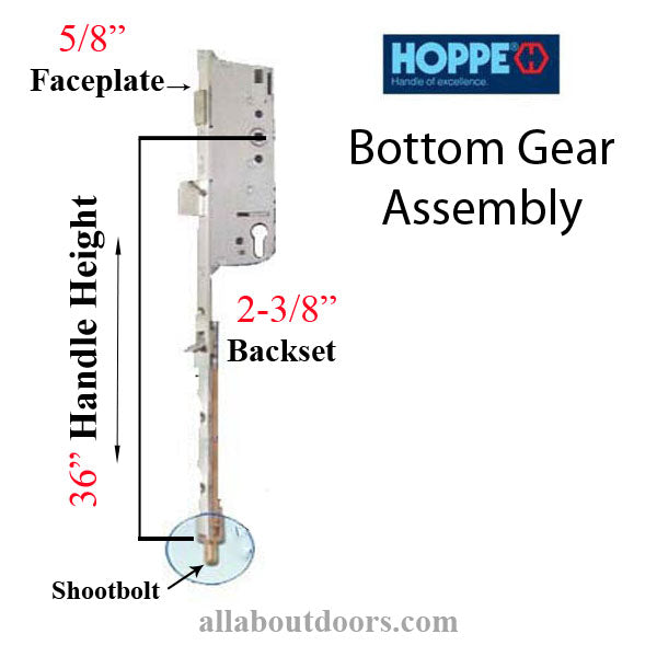 16mm Manual Gear, 60/92 Shootbolt, 1