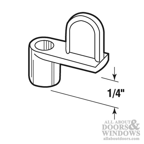 Diecast Screen Clips 1/4” Offset - Diecast Screen Clips 1/4” Offset