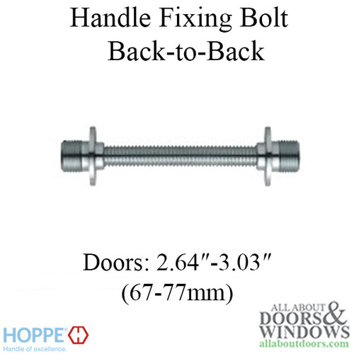 Hoppe Handle Fixing Bolt for Back-to-Back Pull Handles - Hoppe Handle Fixing Bolt for Back-to-Back Pull Handles