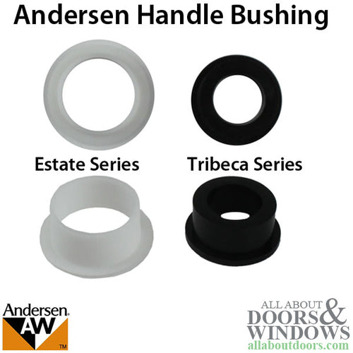 Bushing, 1/2 Diameter Handle, Andersen Newbury Series - White - Bushing, 1/2 Diameter Handle, Andersen Newbury Series - White