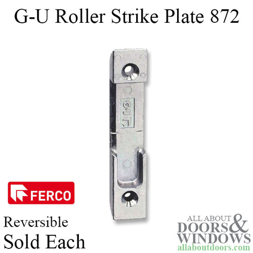 G-U Roller Strike Locking Plate 872 - G-U Roller Strike Locking Plate 872