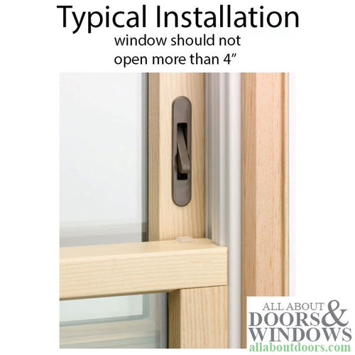 Amesbury Truth 13183 Vent Lock Stop, Nite Latch - Amesbury Truth 13183 Vent Lock Stop, Nite Latch