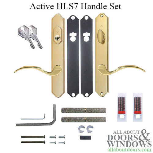 Hoppe Parts Pack for HLS7 Handle Set  1-3/4