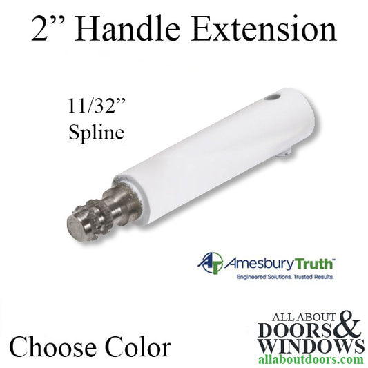 Truth 11/32 Handle Extension, 2" length - Choose Color