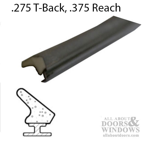 .275 T-Slot Backing, .375 Foam Seal 1,000' roll - .275 T-Slot Backing, .375 Foam Seal 1,000' roll