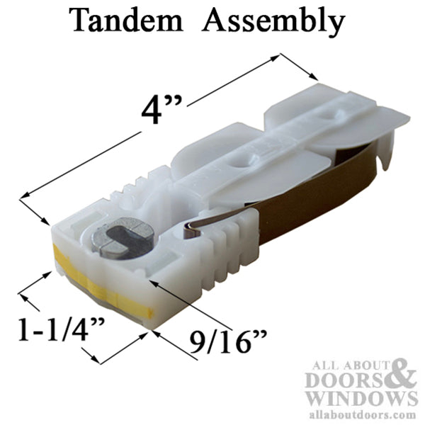 Tandem Constant Force Coil Double Hung Window Balance - Choose Weight - Tandem Constant Force Coil Double Hung Window Balance - Choose Weight