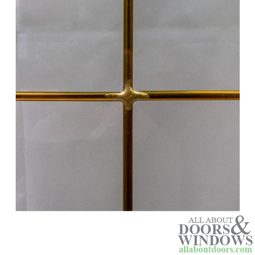 Rectangular 6-LITE Beveled Glass Door Lite 9-7/8