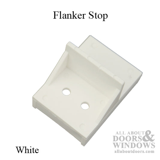 Flanker Stop for stationary Panel Slider Window - Choose Color