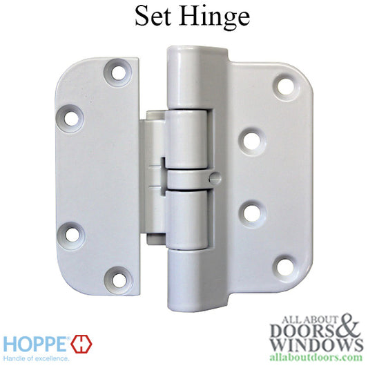 Hoppe F9010, 2009 Set Hinge, RHI / LHO- Pure White