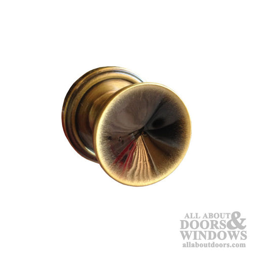 Weslock Closet/Hall Passage Knob Antique Brass 800 Series, SUN 2-3/8