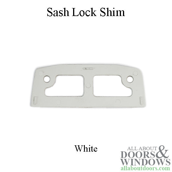 Andersen Sash Lock Shim 200 Series Tilt-Wash Double Hung Window - White - Andersen Sash Lock Shim 200 Series Tilt-Wash Double Hung Window - White