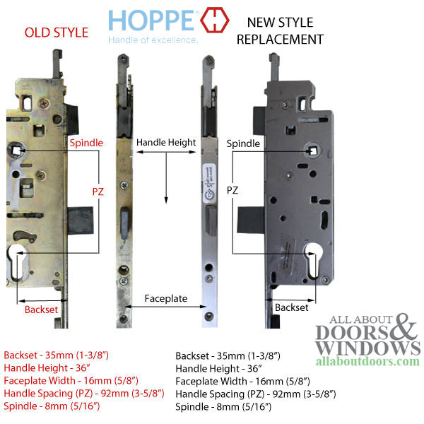 71-85-5/8 inch Tongue Version, 35mm backset  Discontinued  See Replacement Options - 71-85-5/8 inch Tongue Version, 35mm backset  Discontinued  See Replacement Options