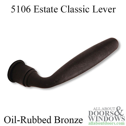 5106 Estate Lever - Oil Rubbed Bronze - 5106 Estate Lever - Oil Rubbed Bronze