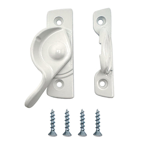 Andersen Sash Lock and Lock Keeper - 400 Series - White - Andersen Sash Lock and Lock Keeper - 400 Series - White