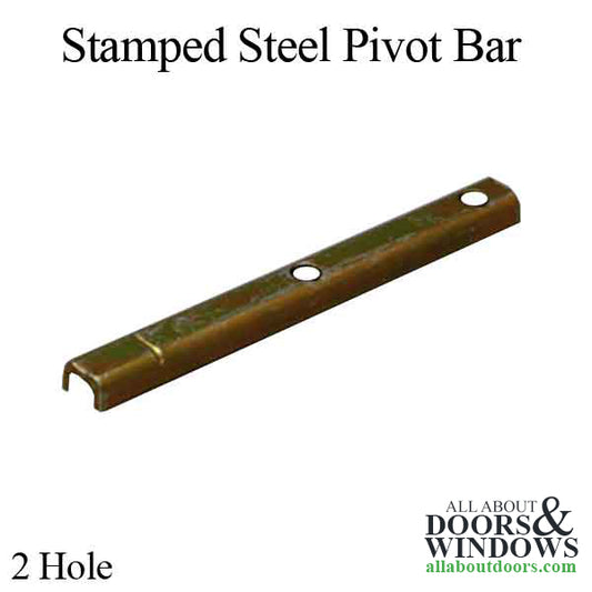 Pivot Bar 3", 2 holes, Stamped Steel