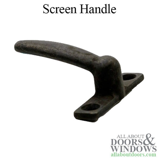 Stone River Bronze Screen Handle - Dark Bronze