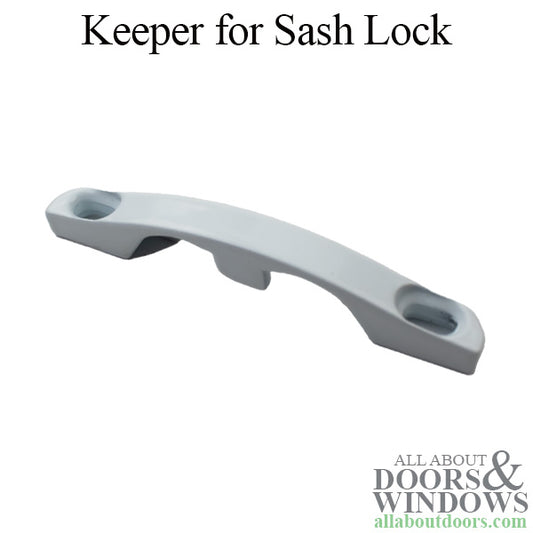 Keeper for V611SL Sash Lock, 2-1/16 screw holes