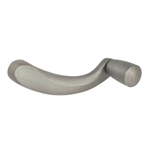 Andersen Window Improved/E-Z Casement Crank Handle - Estate Style - Distressed Nickel - Andersen Window Improved/E-Z Casement Crank Handle - Estate Style - Distressed Nickel