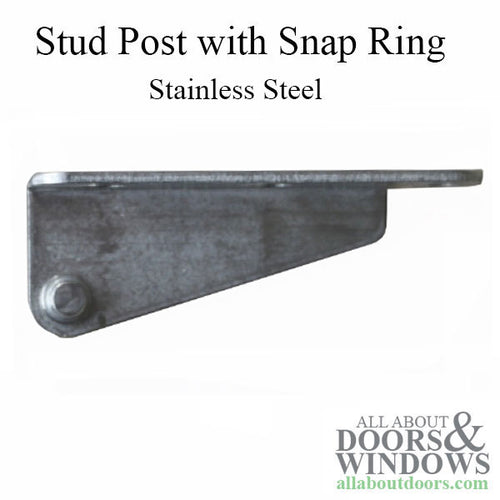 Truth 12785 Casement Sash Bracket Stud Post with Snap Ring - Truth 12785 Casement Sash Bracket Stud Post with Snap Ring