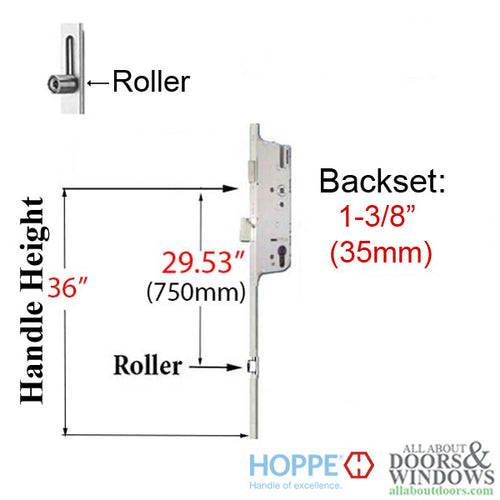 16mm Manual Gear, 35/92, Roller @ 29.53