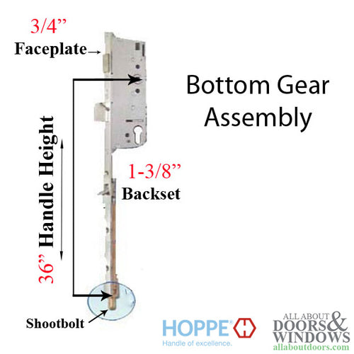 20mm Manual Gear, 35/92 Shootbolt, 1/2