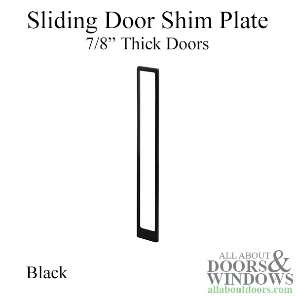 Sliding Patio Door Shim Plate, 7/8