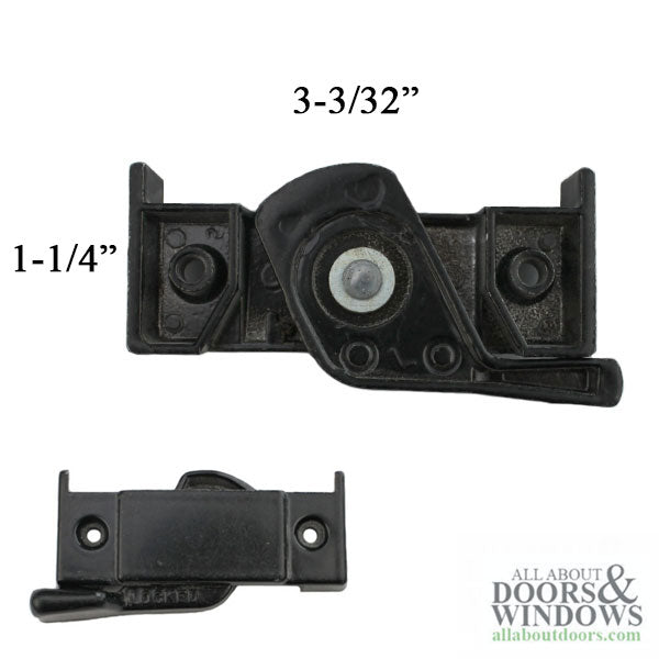 Sweep style sash lock, 2-1/4