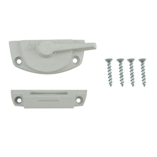 Andersen Tilt-Wash (DC) and Tilt-Wash (TW) Windows - Lock and Keeper Kit - White