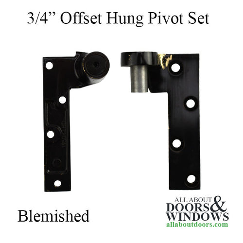 Blemished - Rixson 3/4 Offset Hung Pivot Set, Left Hand - Blemished - Rixson 3/4 Offset Hung Pivot Set, Left Hand