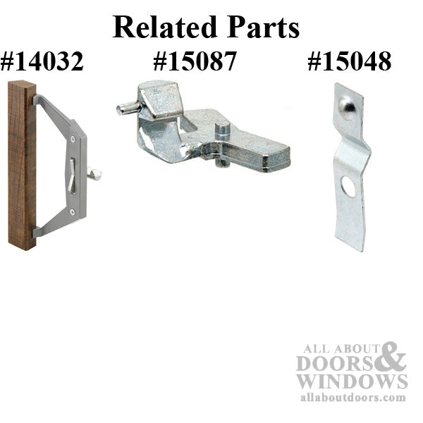 Sliding Glass Door Latch Yoke for Trimview Door Handles 2-1/16 Inch Length - Sliding Glass Door Latch Yoke for Trimview Door Handles 2-1/16 Inch Length