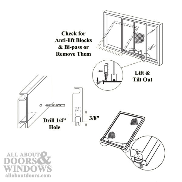 1 Inch Bottom Mount Nylon Roller for Sliding Screen Door - 1 Inch Bottom Mount Nylon Roller for Sliding Screen Door