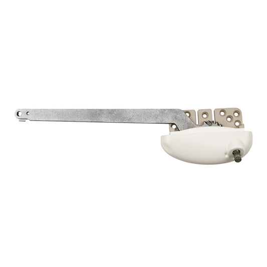 Roto X-Drive 9-1/2" Single Arm, Left Hand Notched for Wood Windows